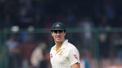 FILE PHOTO: Australia captain Pat Cummins, pictured here reacting after the  second cricket test against India in New Delhi, February 19, 2023 REUTERS/Adnan Abidi/File Photo (REUTERS)