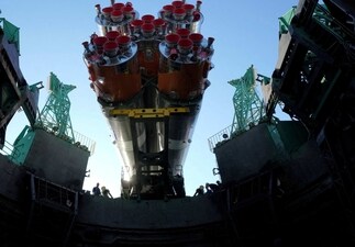 The Soyuz MS-22 spacecraft for the International Space Station (ISS) crew (Reuters) The Soyuz MS-22 spacecraft for the International Space Station (ISS) crew (Reuters)
