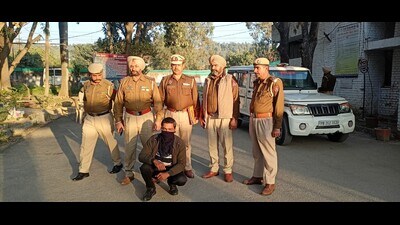 The arrested accused would be produced in the local court and his remand would be taken to further investigation of the case. (HT Photo) The arrested accused would be produced in the local court and his remand would be taken to further investigation of the case. (HT Photo)