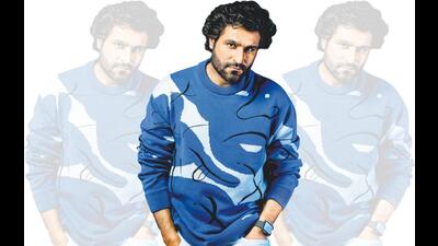 The best part of being an actor? Sunny says, “That I get to explore myself and learn something new with each character I play.” Styling by Victor Robinson & Sohail Mugal; Hair and make-up by Sahil Anand Arora. (Amit Khanna)