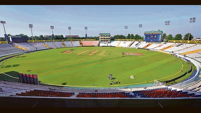 The elections for the Punjab Cricket Association president are being held over four months after the post fell vacant following the resignation of Gulzar Inder Singh Chahal in October 2022. (HT File Photo)
