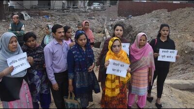 The survivors are now trying to reach out to chief minister Yogi Adityanath. (Deepak Gupta) The survivors are now trying to reach out to chief minister Yogi Adityanath. (Deepak Gupta)