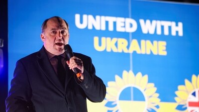 Russia-Ukraine War: British Defence Secretary Ben Wallace speaks. (REUTERS)