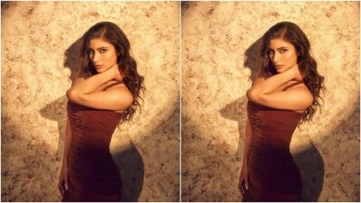 Mouni played muse to fashion designer house GNAMA and picked a casual bodycon dress to walk into the weekend in style. (Instagram/@imouniroy) Mouni played muse to fashion designer house GNAMA and picked a casual bodycon dress to walk into the weekend in style. (Instagram/@imouniroy)
