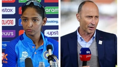 Harmanpreet Kaur hit back at Nasser Hussain Harmanpreet Kaur hit back at Nasser Hussain