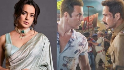 Kangana Ranaut attacked Karan Johar's production Selfiee, starring Akshay Kumar. Kangana Ranaut attacked Karan Johar's production Selfiee, starring Akshay Kumar.