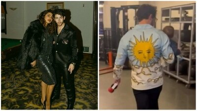 Priyanka Chopra has shared a glimpse of Nick Jonas carrying Malti in his arms in Las Vegas. Priyanka Chopra has shared a glimpse of Nick Jonas carrying Malti in his arms in Las Vegas.