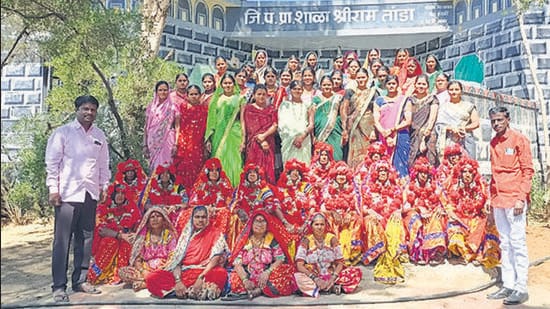 In promoting education, Kude is looked upon as a reformer. As Chavan said, “There was no awareness in the village – no one thought about educating girls after Class V. Kude changed this mindset,” he said, emphasising that ‘beti bachao beto padhao’ became an ambition in the hamlet, way before it became a national slogan. (HT Photo)