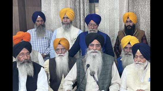 The SGPC will announce further course of action after the March 3 meeting, the apex gurdwara body chief, Harjinder Singh Dhami, said. (HT File Photo)