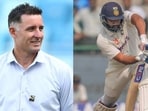 Mike Hussey; Rohit Sharma