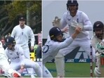 Ollie Pope takes Daryl Mitchell's catch Ollie Pope takes Daryl Mitchell's catch