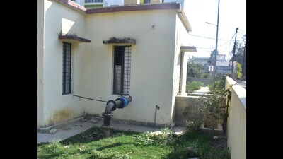 A tube well in Prayagraj city. (HT file) A tube well in Prayagraj city. (HT file)