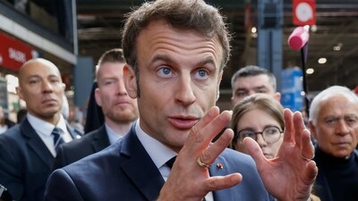 French President Emmanuel Macron. (AP) French President Emmanuel Macron. (AP)