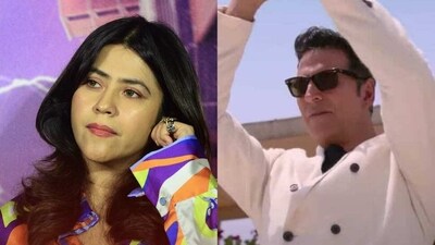 Ekta Kapoor supported Akshay Kumar as Selfiee recorded low numbers. Ekta Kapoor supported Akshay Kumar as Selfiee recorded low numbers.