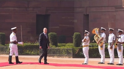 His visit to India is the first standalone one by any German Chancellor since the commencement of the Inter-Governmental Consultation (IGC) mechanism between the two nations in 2011, the Ministry of External Affairs (MEA) said in a press release.&nbsp; (AP)