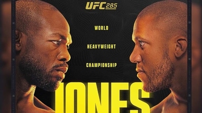 Jon Jones vs Ciryl Gane in UFC 285 (Twitter/ @ciryl_gane) Jon Jones vs Ciryl Gane in UFC 285 (Twitter/ @ciryl_gane)