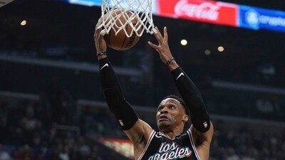 Los Angeles Clippers guard Russell Westbrook (AP)