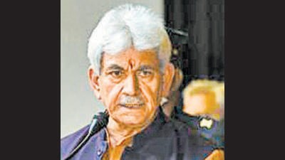 Lieutenant-Governor Manoj Sinha during a speech at a farm university on Friday, had said that people have money for I-phones, data usage and video gaming but not for minimal property tax. Sinha’s remarks had not gone down well with the netizens. (PTI)