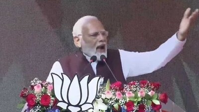 PM Modi, who had earlier taken part in a road show in Shillong, said he was overwhelmed by the love and support shown by the people of Meghalaya. PM Modi, who had earlier taken part in a road show in Shillong, said he was overwhelmed by the love and support shown by the people of Meghalaya.