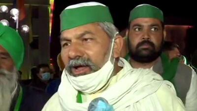 Rakesh Tikait. (ANI)