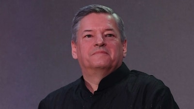 The co-chief executive officer of Netflix, Ted Sarandos, during a recent trip to India. (Photo by SUJIT JAISWAL / AFP) (AFP) The co-chief executive officer of Netflix, Ted Sarandos, during a recent trip to India. (Photo by SUJIT JAISWAL / AFP) (AFP)