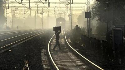 The mishap occurred when the man was trying to cross track at Khadri railway crossing in Jankipuram area of Lucknow. (For Representation)