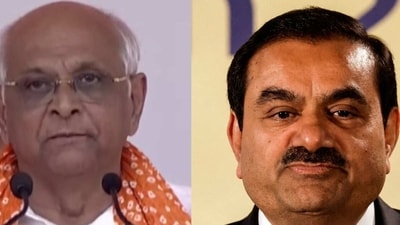 CM Patel, in his written reply, informed the House that Adani Group had sought this land in exchange for its own plots of equal area in these villages. (File) CM Patel, in his written reply, informed the House that Adani Group had sought this land in exchange for its own plots of equal area in these villages. (File)