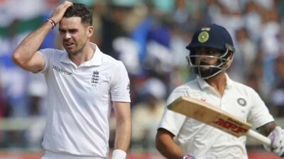 James Anderson; Virat Kohli James Anderson; Virat Kohli