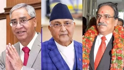 KP Oli has been left high and dry after ally Prachanda ditched him and supported the Nepali Congress for the Presidential election. KP Oli has been left high and dry after ally Prachanda ditched him and supported the Nepali Congress for the Presidential election.