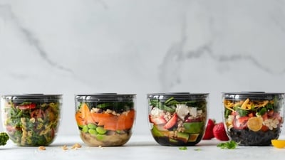 Batch cook: When you have some free time, try cooking in bulk and freezing individual portions. This way, you can simply reheat and enjoy a home-cooked meal without having to cook from scratch each night. (Unsplash) Batch cook: When you have some free time, try cooking in bulk and freezing individual portions. This way, you can simply reheat and enjoy a home-cooked meal without having to cook from scratch each night. (Unsplash)