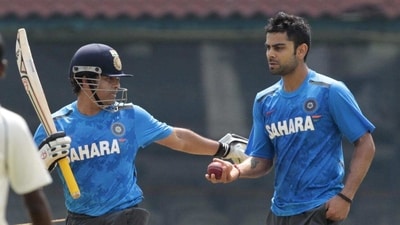 File photo of Sachin Tendulkar and Virat Kohli (HT archive) File photo of Sachin Tendulkar and Virat Kohli (HT archive)