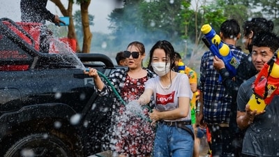Songkran: Songkran is a water festival that is celebrated in Thailand and other parts of Southeast Asia. It marks the Thai New Year and is celebrated by throwing water on people as a symbol of cleansing and purification. (Pixabay) Songkran: Songkran is a water festival that is celebrated in Thailand and other parts of Southeast Asia. It marks the Thai New Year and is celebrated by throwing water on people as a symbol of cleansing and purification. (Pixabay)