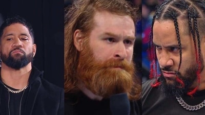 The Uso brothers and Sami Zayn(in the middle) (Twitter) The Uso brothers and Sami Zayn(in the middle) (Twitter)