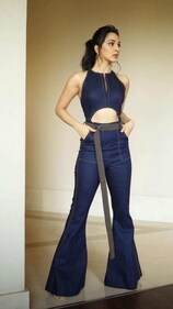 Kiara's outfits show that the denim on denim trend can be worn in different ways and that it can be accessorized to suit different occasions. (Instagram ) Kiara's outfits show that the denim on denim trend can be worn in different ways and that it can be accessorized to suit different occasions. (Instagram )