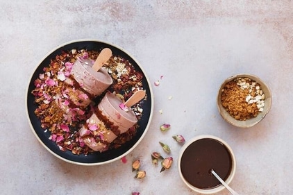 Gulab Pista Kulfi Gulab Pista Kulfi