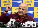 Deputy chief minister Manish Sisodia also holds the finance portfolio. (ANI) Deputy chief minister Manish Sisodia also holds the finance portfolio. (ANI)