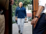 Delhi deputy chief Minister Manish Sisodia at his residence in New Delhi, Delhi deputy chief Minister Manish Sisodia at his residence in New Delhi,