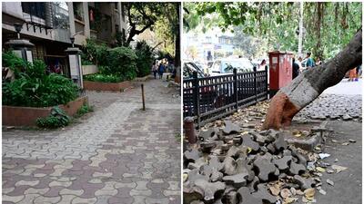 BMC splurges lakhs to replace well-kept footpaths in the name of beautification BMC splurges lakhs to replace well-kept footpaths in the name of beautification