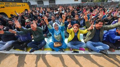 As many as 23 ‘Rehbar-e-Taleem’ (ReT) teachers were dismissed from services for acquiring their qualification certificates from unrecognised boards during scrutiny ahead of their regularisation in the Jammu division. (PTI)