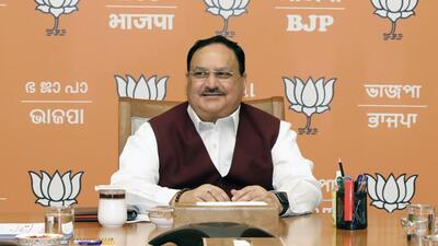 BJP chief J P Nadda. (ANI) BJP chief J P Nadda. (ANI)