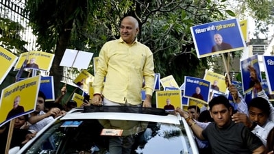 Manish Sisodia questioning by the CBI is scheduled to commence at 11 am at its headquarters (HT Photos) Manish Sisodia questioning by the CBI is scheduled to commence at 11 am at its headquarters (HT Photos)