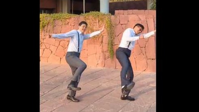 The image shows the South Korean embassy staff dancing to Naatu Naatu that PM Modi retweeted. (Twitter/@RokEmbIndia)