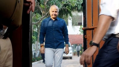 Delhi deputy chief Minister Manish Sisodia at his residence in New Delhi, (PTI file) Delhi deputy chief Minister Manish Sisodia at his residence in New Delhi, (PTI file)