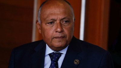 Shoukry's visit is the latest example of Arab outreach to the internationally isolated Syrian government. (REUTERS)