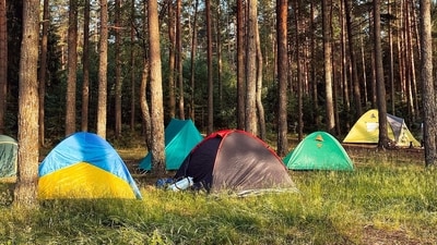 Glamping Tents: For those who want to be close to nature but still enjoy a touch of luxury, glamping tents are a great option. These tents are often fully furnished with comfortable beds, electricity, and even private bathrooms, allowing you to enjoy the great outdoors without sacrificing comfort. (Unsplash) Glamping Tents: For those who want to be close to nature but still enjoy a touch of luxury, glamping tents are a great option. These tents are often fully furnished with comfortable beds, electricity, and even private bathrooms, allowing you to enjoy the great outdoors without sacrificing comfort. (Unsplash)