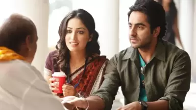 Yami Gautam and Ayushman Khurrana in Vicky Donor. Yami Gautam and Ayushman Khurrana in Vicky Donor.