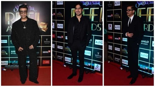 Karan Johar, Ayan Mukerji and Anil Kapoor at the event. Karan Johar, Ayan Mukerji and Anil Kapoor at the event.