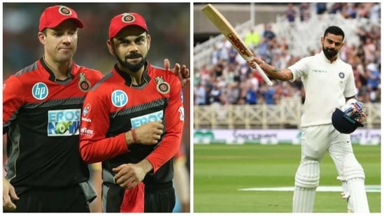 Virat Kohli had a lesser-known interaction with legendary South African cricketer AB de Villiers (BCCI-Getty Images)