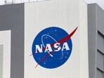 The NASA logo is seen at Kennedy Space Center in Cape Canaveral, Florida, US. (File image)