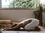 Balasana or Child's Pose or Child's Resting Pose of Yoga